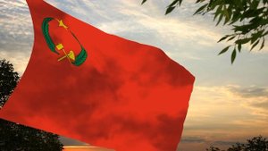 Флаг и гимн Народной Республики Конго Flag and anthem of the People's Republic of the Congo