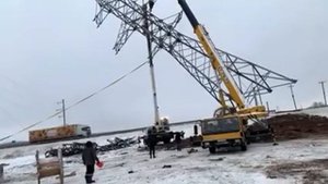 Установка опоры у110-2+5