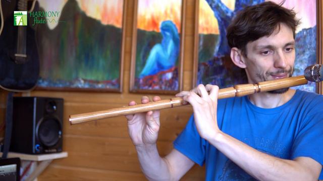 Irish flute D key ashwood - HarmonyFlute смотреть онлайн