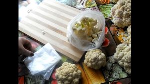 ✅Цветная капуста на зиму. Самая простая заготовка!