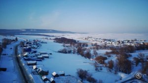 Село Большое Микушкино. Март.