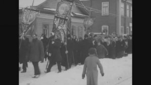 WWI – Religious Procession in Northern Russia (1918-1919)