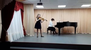 Серебрякова Злата скрипка 12 14 И Гайдн Менуэт