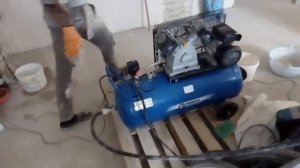 Устройство моей мини штукатурной станции  Как это все работает