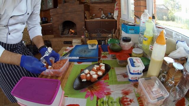 Супер - ролл с лососем без риса. смотреть онлайн