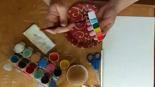 Нетрадиционное рисование "Радуга". Для детей 5-7 лет.
