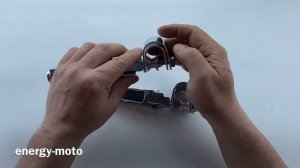 Подножки на дуги мотоцикла