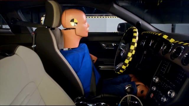 2016 Ford Mustang side IIHS crash test : good смотреть онлайн