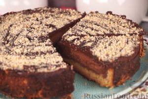 Орехи и шоколад.
ОРЕХОВЫЙ ТАРТ С ШОКОЛАДНОЙ НАЧИНКОЙ