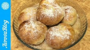 Булочки "Улитки" на закваске с заварным кремом