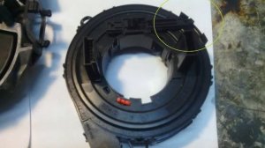 Проверка датчика угла руля BMW E65 745i (механика)