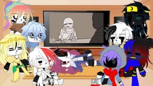 Реакция сансов на комикс || Sans AU ||