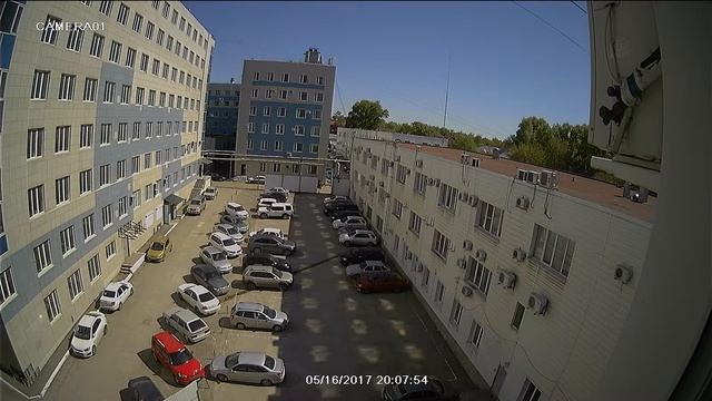 Купольная камера видеонаблюдения Divisat DVC-D292. День смотреть онлайн