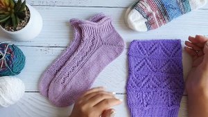 VLOG. ?Носочки методом Хеликс. Ещё одному долговязу объявляю бой!