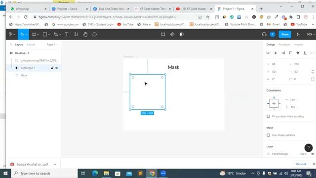 # 09 Mask in Figma | Figma full course for beginners in urdu/hindi смотреть онлайн