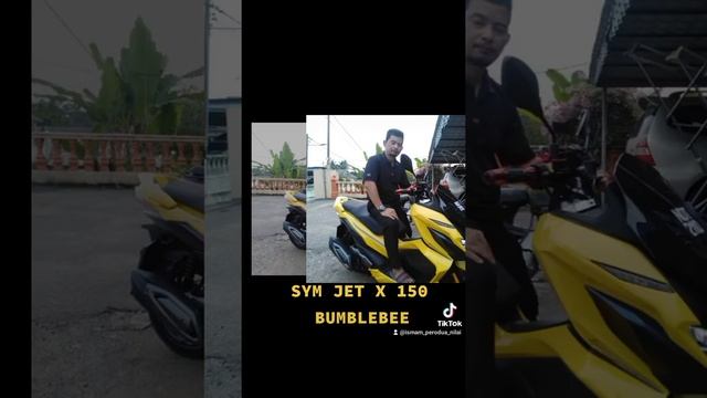 SYM JET X 150 BUMBLEBEE