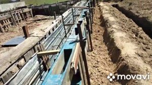 Опалубка из палетов (паддонов)