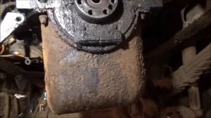 УАЗ.Утечка тосола.Как не надо крепить картер сцепления.