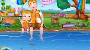 мультик для детей малышка Хейзел на рыбалке 2