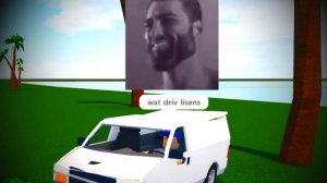 ROBLOX CAR CRUSHERS 2 FUNNY MOMENTS #3 (no driver licence)