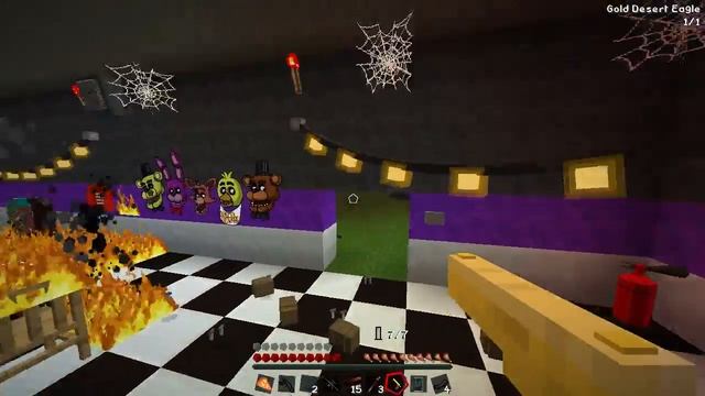 Minecraft - HELLO NEIGHBOUR VS FOXY (Five Nights at Freddy's Challenge Game) смотреть онлайн