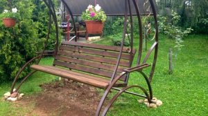 17 Качеля скамейка с навесом качели лавочка с крышей лавка с навесом качель купить  Днепре фото цен