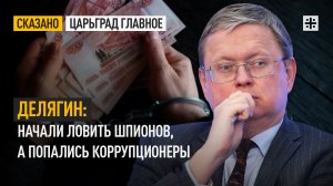 Делягин: Начали ловить шпионов, а попались коррупционеры