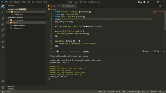 Write MySQL Queries in Node.js | Connect MySQL To Node.js