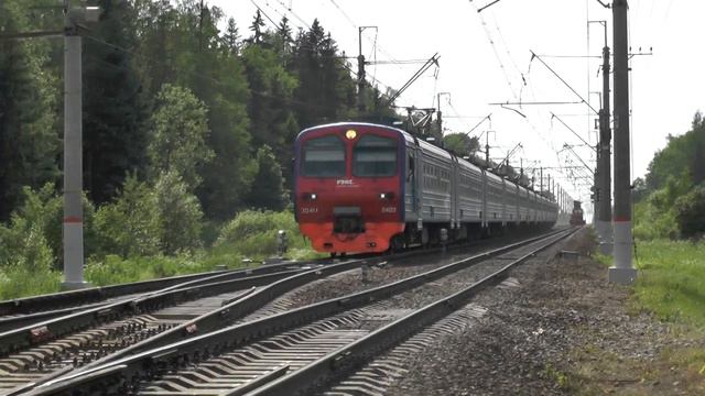 ДГКу-2569, электропоезд ЭД4М-0402 РЭКС смотреть онлайн