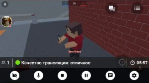 Стрим игры "Block Strike".пиар оценка потписка