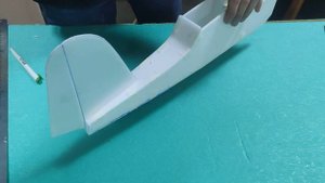 Изготовление учебной модели радиоуправляемого самолёта! DIY