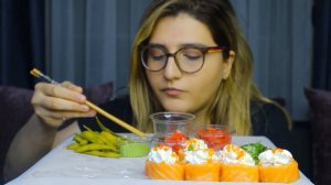 MUKBANG | ПОЧЕМУ НЕ ДОЕДАЮ? | SUSHI/ROLLS | не ASMR #суши #роллы #мукбанг #mukbang #asmr