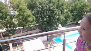 Лето в Геленджике/ Вид из нашего номера в отеле Plaza [Лето 2018]