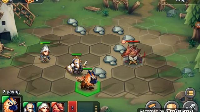 Играем в Heroes Tactics часть 2 смотреть онлайн