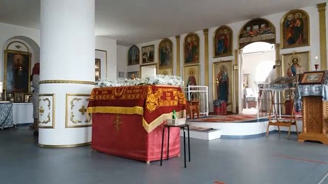 Вечерня в соединении с Литургией свт. Василия великого 01.05.2021г. смотреть онлайн