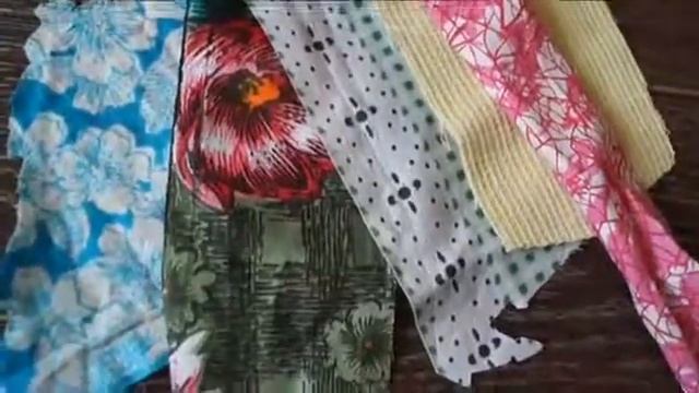 Делаем вместе с ребенком аппликацию дерева из ткани и цветной бумаги смотреть онлайн