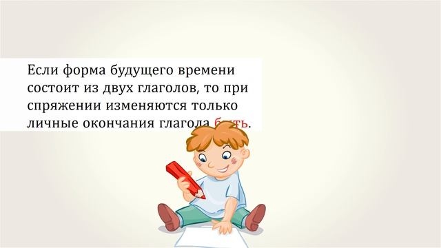 спряжение глаголов будущего времени