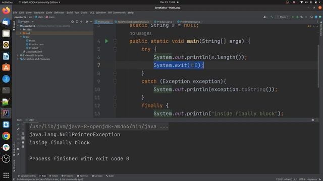 Finally block in java in marathi | difference between final, finalize and finally block JavaKatta смотреть онлайн