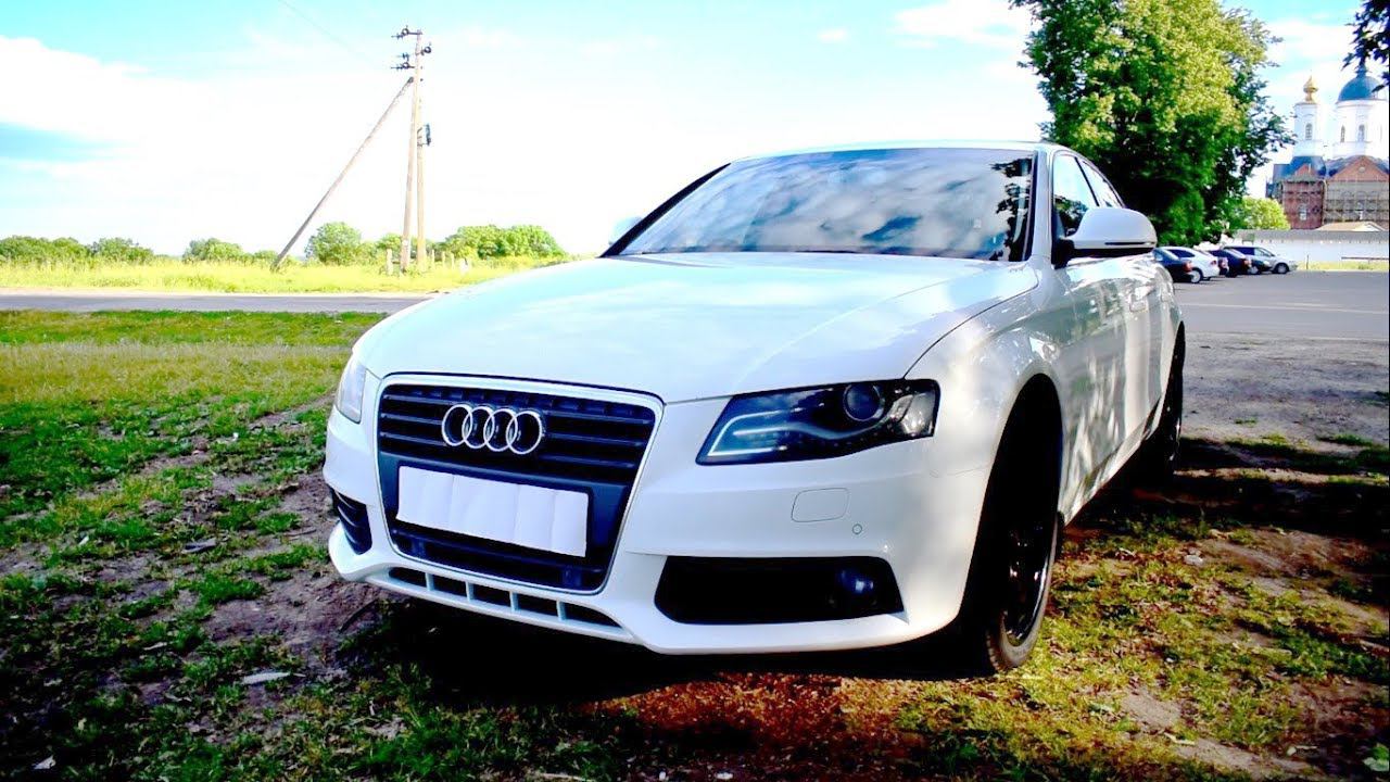 Кантри тест-драйв Audi A4 (Ауди А4) 2008 г.в., 160 л.с., вариатор. смотреть онлайн