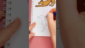 рисую собаку из Хроники стаи #рисую #рисуюсобаку