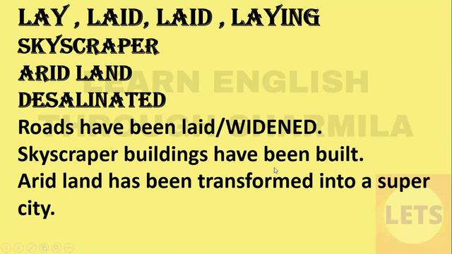 Learn English Through Sharmila - LETS смотреть онлайн