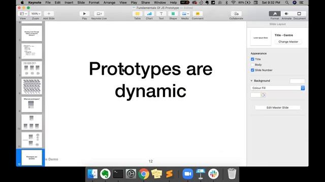 Webinar on "Fundamentals of JavaScript Prototype"