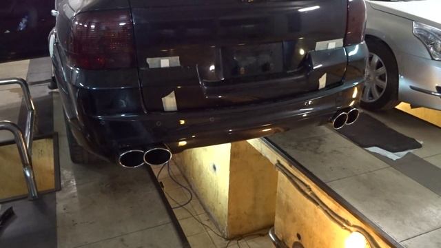 Тюнинг выхлопной системы на Porsche Cayenne (955) смотреть онлайн