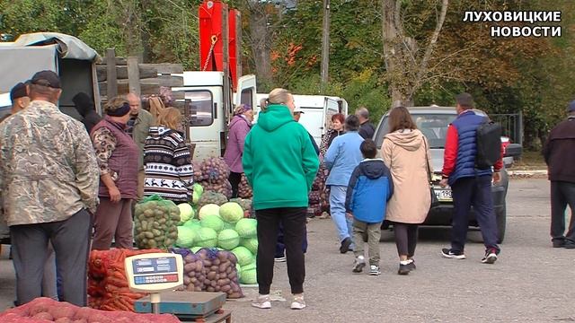 Сельскохозяйственные ярмарки «Дары Подмосковья» сезона 2023 года продолжаются в городе Луховицы смотреть онлайн