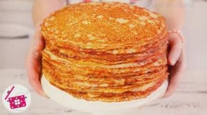 Простой и вкусный рецепт блинов. Бабушкин рецепт.