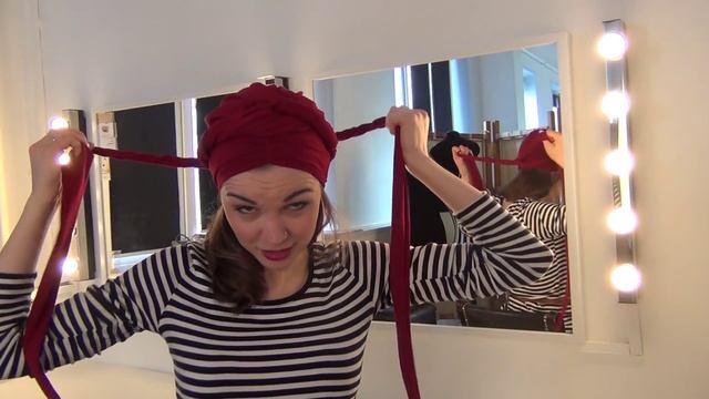 как завязать тюрбан чалма от Sorokina 3й способ смотреть онлайн