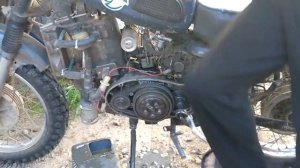 Что происходит под крышкой сцепления Иж Планета с растянутой цепью