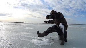 Рыбалка по последнему льду / закрытие зимней рыбалки / озеро чаны