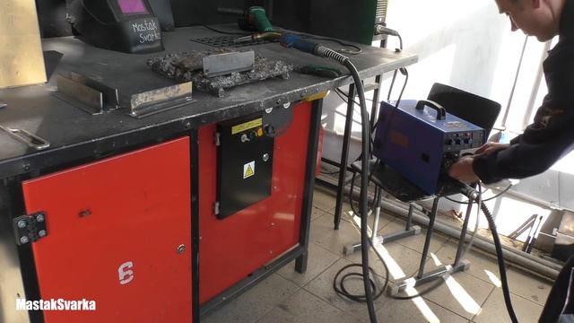 Сварка без газа порошковой проволокой. Выбираем полярность