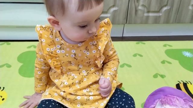 Тряпичная кукла подружка для ребенка Распаковка игрушек смотреть онлайн